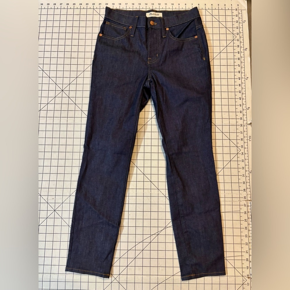 NWOT Madewell‎ by J. Crew Women’s Size 24 Old Vibe Dark Straight Leg Jeans